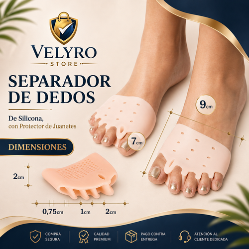 Almohadillas Metatarsianas de Gel de Silicona  2 Unidades